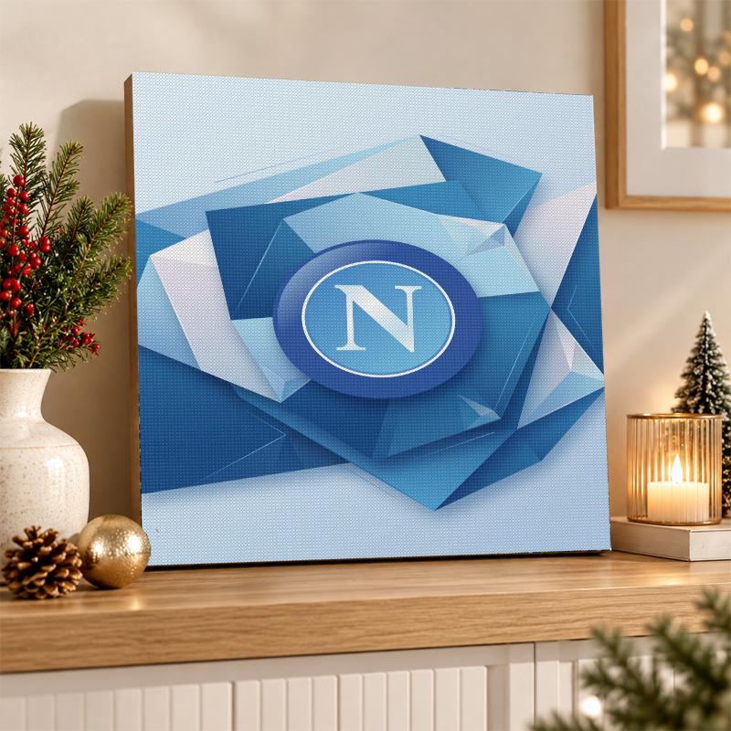 Napoli FC Diamond Painting Kit 5D Full Drill DIY Diamond Mosaic Wall Art Home Decor