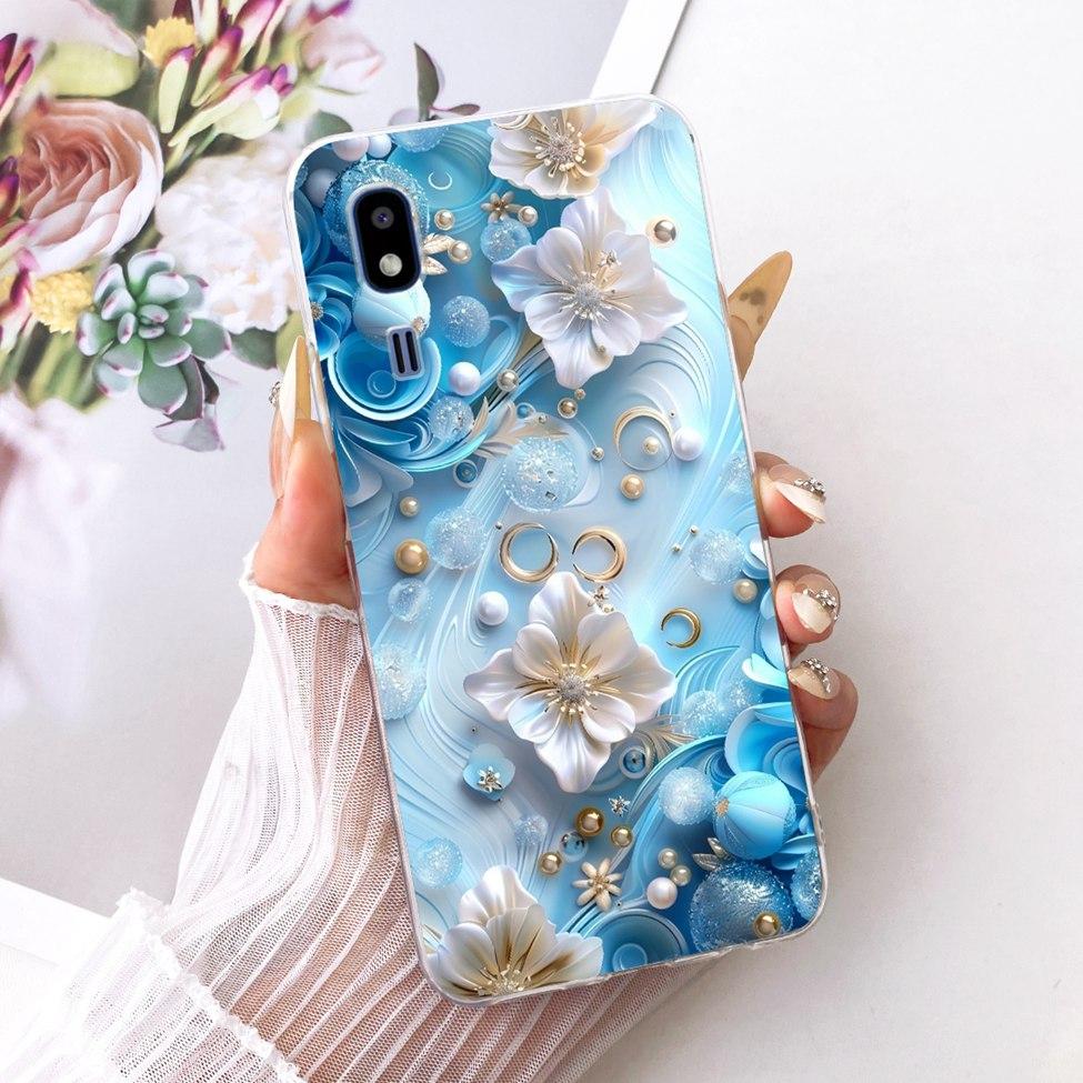 For Samsung A2 Core Clear Case Fashion Butterfly Cute Funny Painted Funda For Samsung Galaxy A2 Core Casing A260F A260G