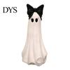 Spooky Season Decorations Cute Ghost Resin Ornament, Matte Finish Desktop Figurine, Decorative Decor for Living Room Halloween Statue Home Entrance