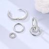 The brilliance of sun, moon, and stars Earrings for Women Girls Trendy Fashion Jewelry High Quality Dainty Elegant Gift