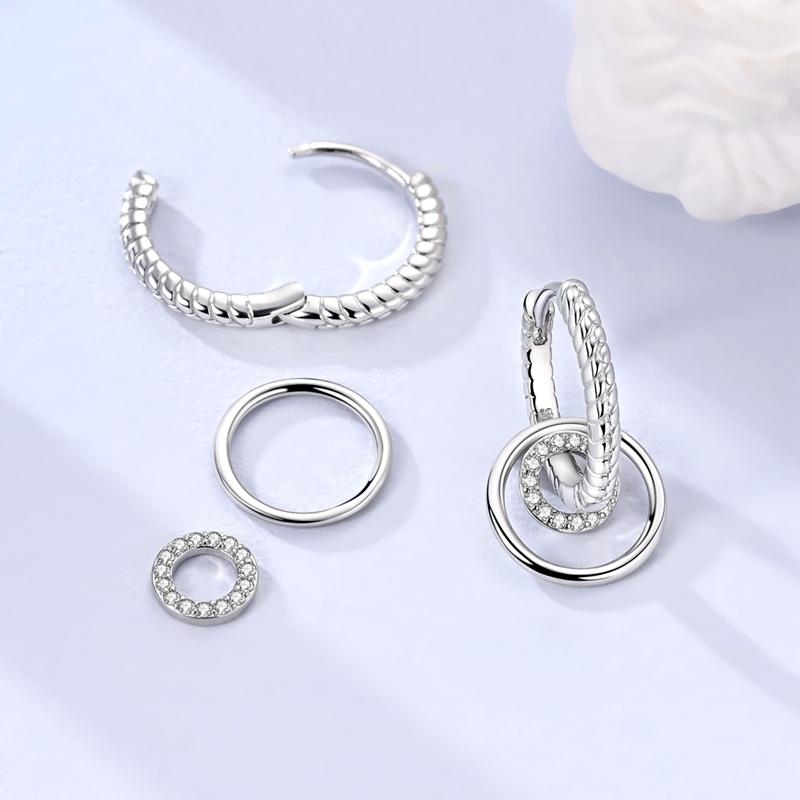 The brilliance of sun, moon, and stars Earrings for Women Girls Trendy Fashion Jewelry High Quality Dainty Elegant Gift