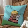 Panda Bubu Brown bear Dudu pillow cover living room sofa cushion cover bedroom room bed pillow cover home decoration