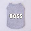 Pet Summer Vest Dog & Cat Fashion Role-playing Breathable Clothes Bichon Pomeranian Funny Internet Celebrity Slogan  Printed
