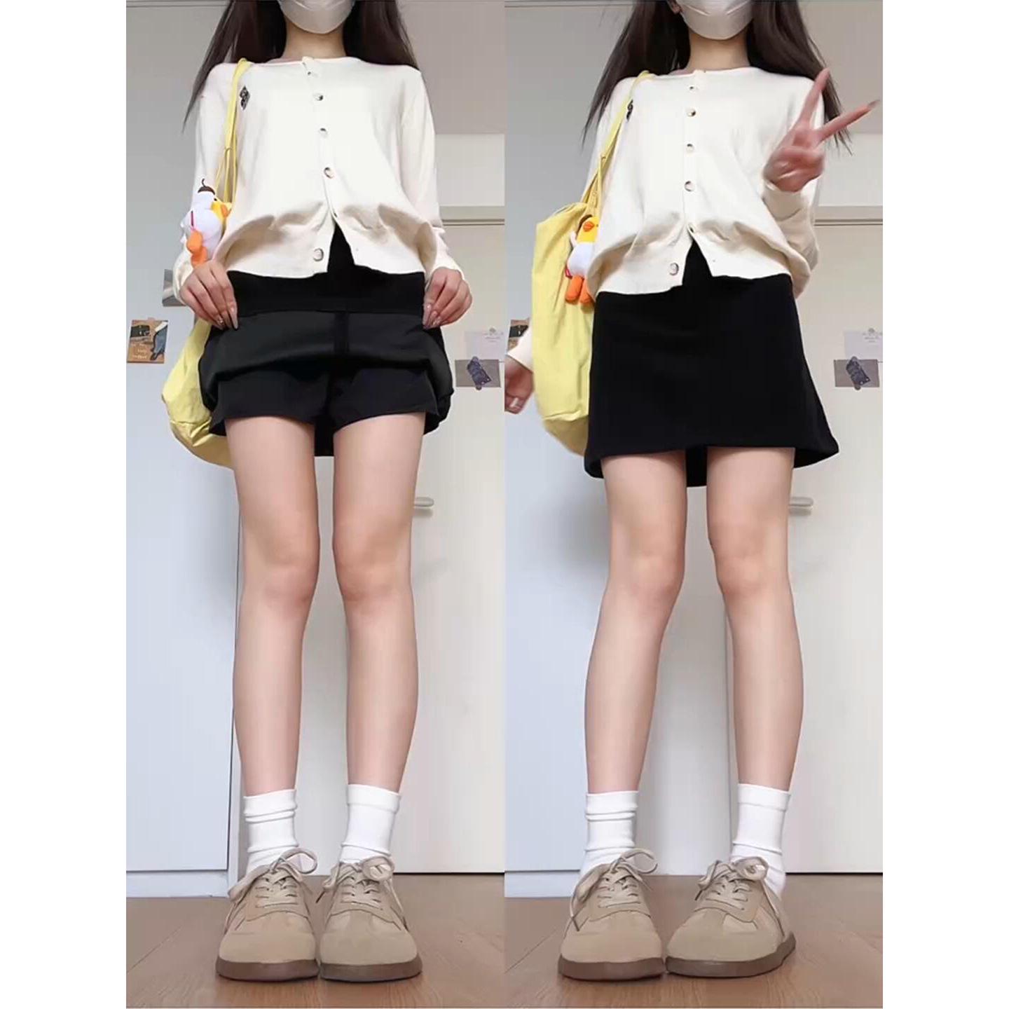 Women s Retro Coffee Corduroy A-line Skirt – High Waist Hip-Hugging, Anti-Exposure, Slimming Design for Autumn 2026 Large