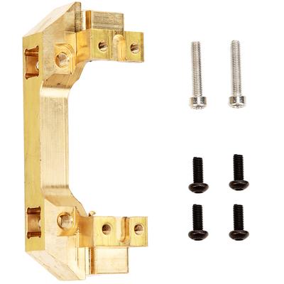 Brass Servo Fixing Mount Fit for Traxxas TRX 4 RC Crawler Car Upgrade Accessory