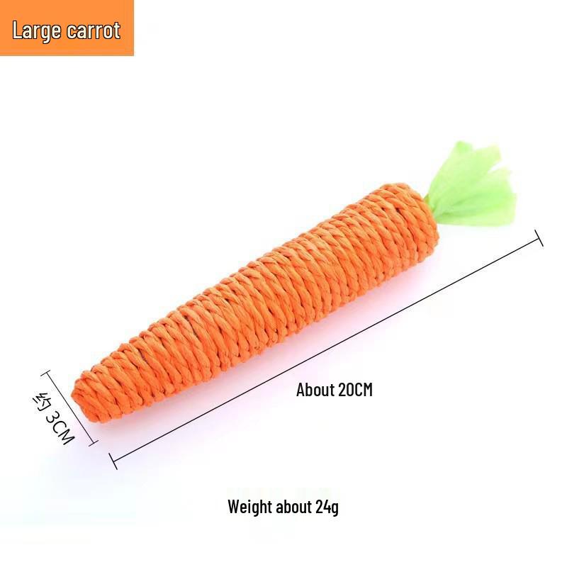 Sisal Cat Teasing Ball: Self-Amusement, Bite-Resistant, Molar Grinding, Sound-Making Pet Toy