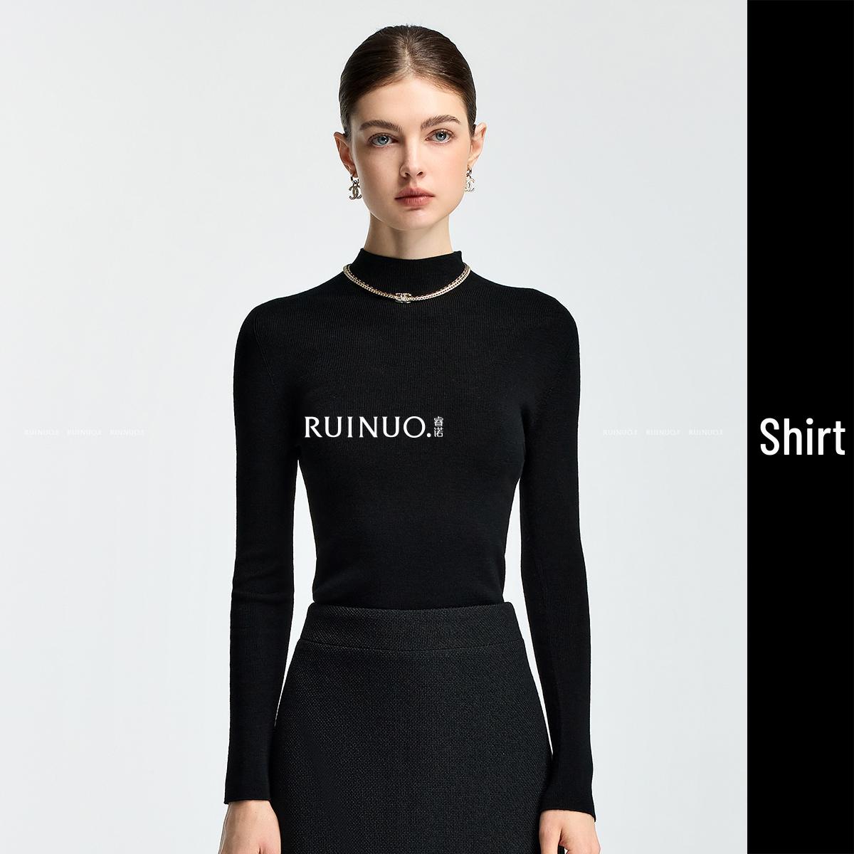 Ruino French Chic Wool Suit Set for Women - Elegant Autumn/Winter Professional Wear Extra Large