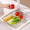 Stainless Steel Kitchen Sink, Telescopic Sink, Draining Rack, Multi-Functional Tableware And Chopsticks Draining Rack