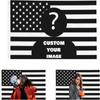 Customize 3 Feet American Flag Design For Your Image, With Fun Tapestries