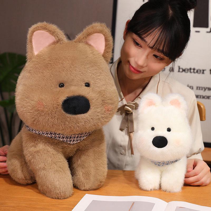 Cute West Highland White Terrier Puppy Plush Doll Toy for Kids - Perfect for Dog Lovers and Birthdays