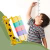 Vertical Jump Trainer for Kids Wall Mounted Vertical Jump Measuring Device Resettable Vertical Jump Touching and Patting Toys