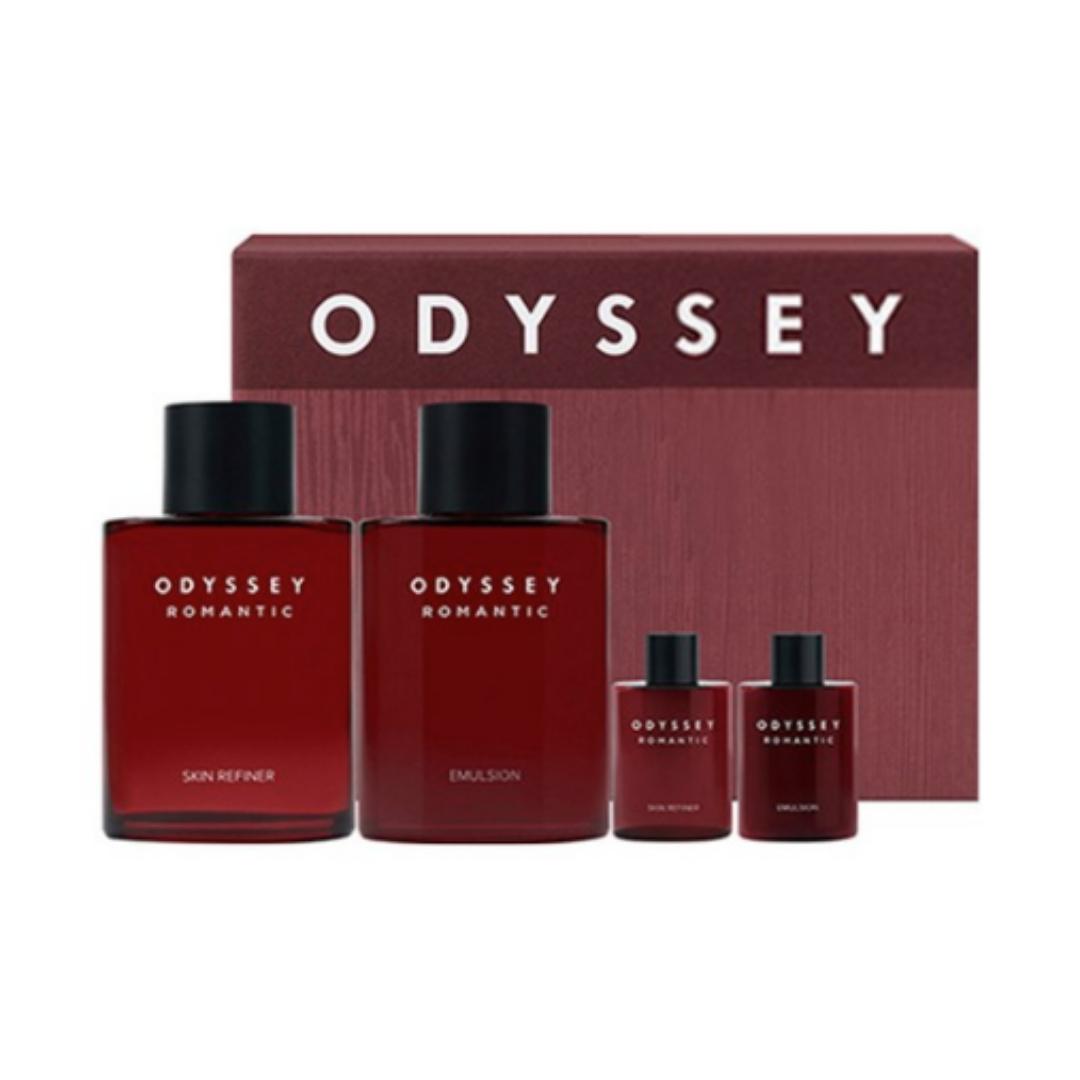 

Odissey (Odyssey) NEW Romantic Skin Refiner + Emulsion — Men’s 2‑Piece Set