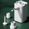 Rechargeable Portable Air Pump 3 Nozzle Inflator Small Air Pump For Pool Camping Travel Beach Outdoor Garden Patio Backyard