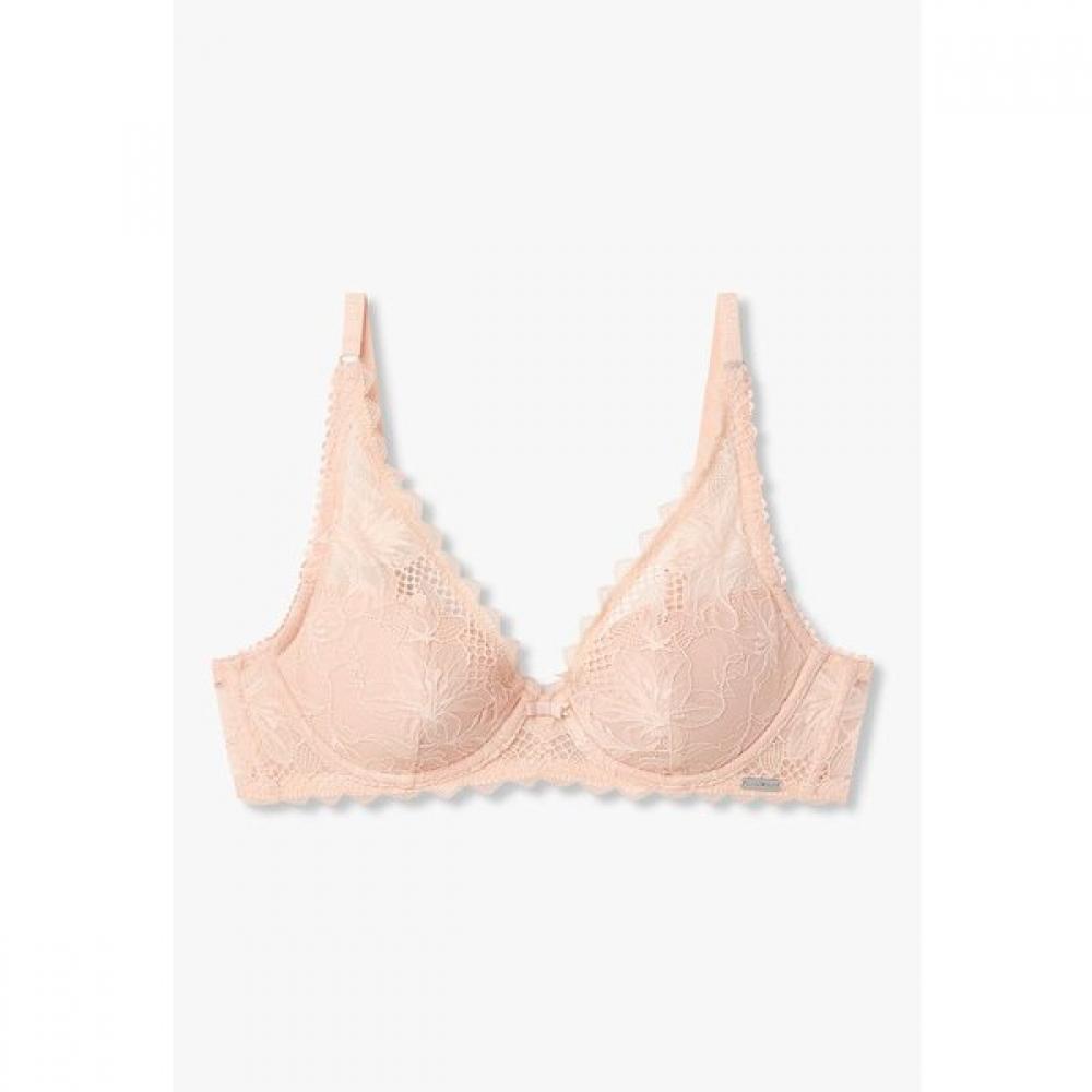 

Emporio Armani Women S Padded Flower meSh Balconette Bra 0826182502 80C