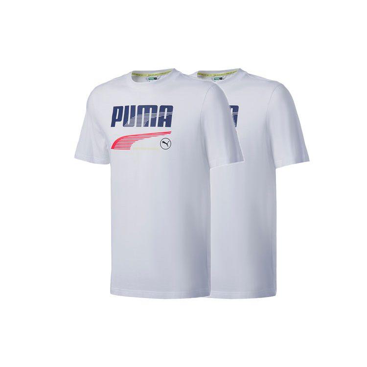 PUMA Set-in Sleeve T-Shirt Men's White 532704-02