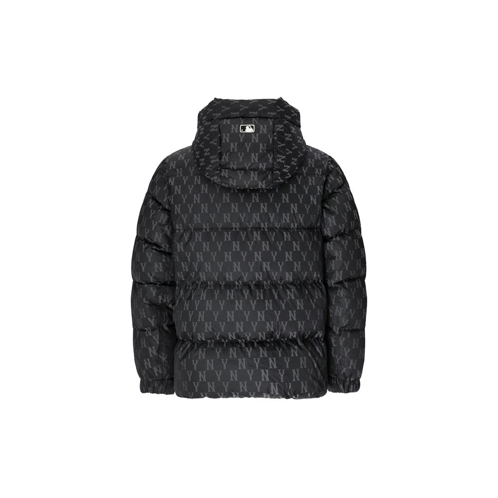 MLB New York Yankees Vintage Casual Down Jacket With Hood Unisex Outerwear Black 3ADJM0426-50BKS