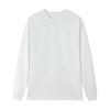 260g Cotton Long Sleeve T-Shirt Men Women Casual Loose Fit Round Neck Top All Season Wear