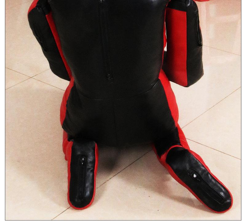 Brazil UFC BJJ Judo Wrestling Leather Sparring Dummy for Lock/Choke Techniques and Sanda Training