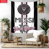 Inter de Miami Custom Name Tapestry Personalized Wall Art Hanging Bohemian Home Decor for Bedroom Dorm Living Room