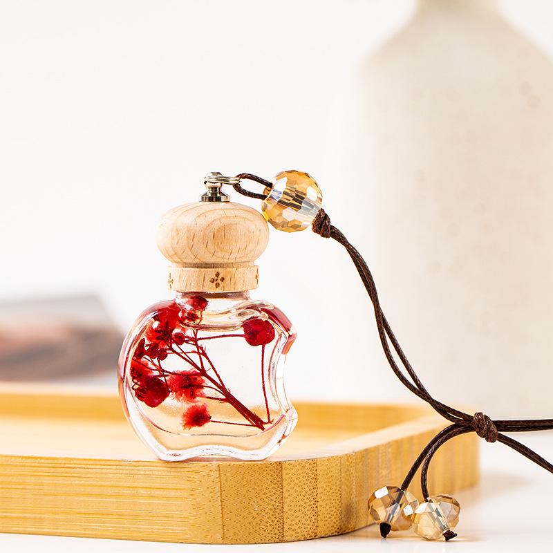 Immortal flower Car Air Freshener Hanging Perfume Pendant Bottle Auto Essential Oils Perfume Bottle Diffuser Auto Ornaments