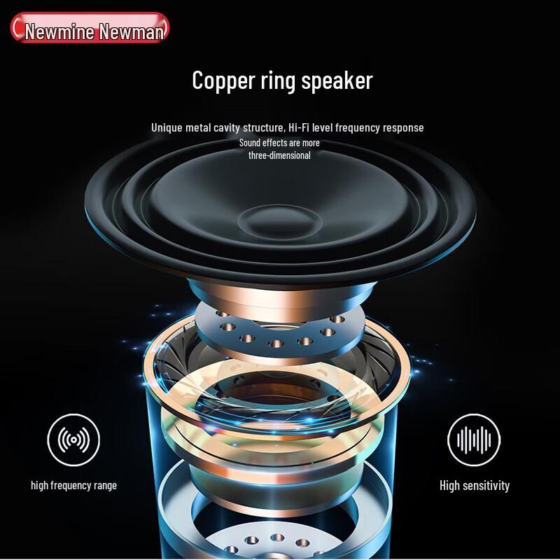 Newmine H16 Sport Bluetooth Neckband Earphones