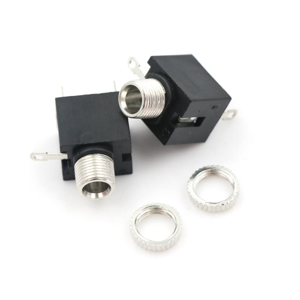 20Pcs/lot 3.5mm Female Audio Connector 3 Pin DIP Headphone Jack Socket Mono Channel PJ-301M