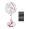 Multifunctional Desk Lamp Folding Student Dormitory Small Electric Fan Solar Fan Outdoor USB Charging Wall Hanging
