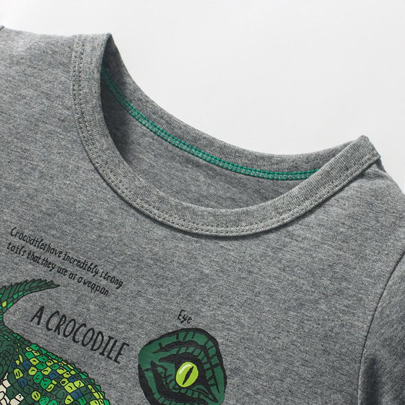 Cotton T-shirt Children's Summer New Children's T-shirt Short Sleeve Casual Children's Cotton Top