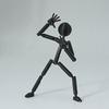 Movable 3D Printed Mannequin 3D Printing Stickman Assembled Robot  Parent-children