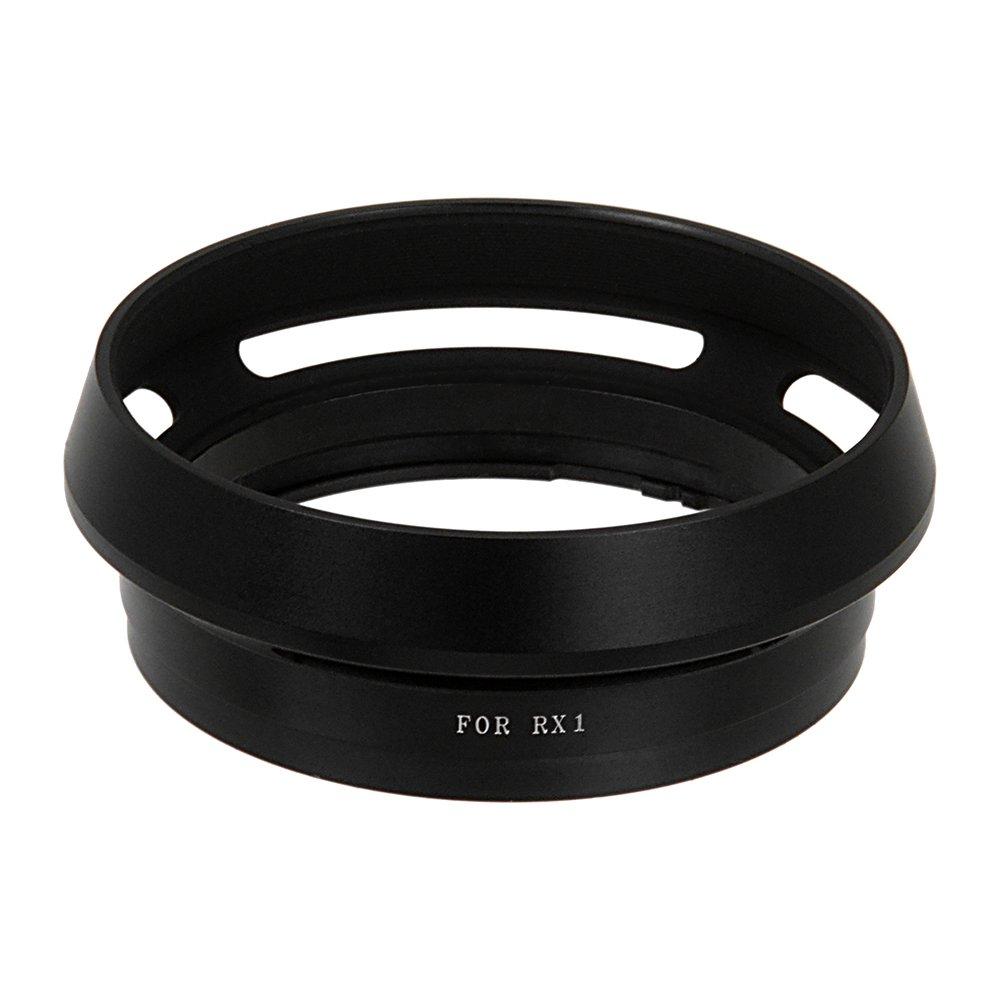 Fotodiox Lens Hood for Metal Bayonet Lens Hood Dedicated for RX1RII Digital Hood Minimizes Glare for Cyber-shot DSC-RX1/RX1R/RX1R II, RX1, RX1R,