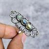 Labradorite Gemstone Handmade 925 Sterling Silver Jewelry Ring Size 9.5 M-2662