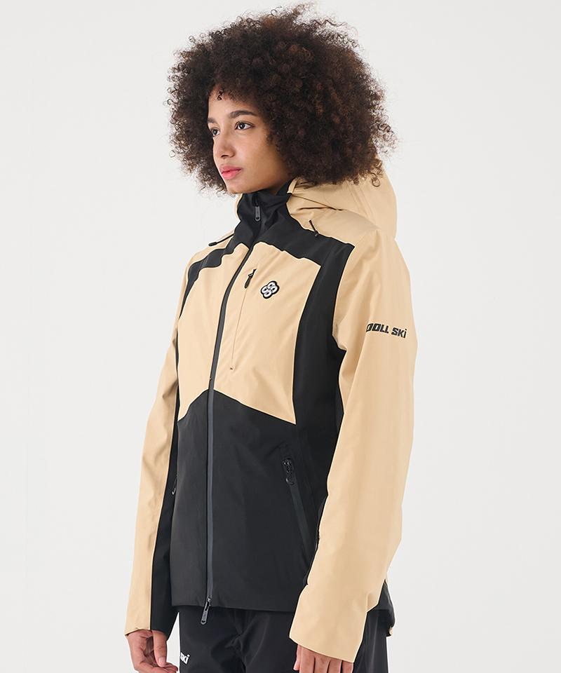 Doll Outerwear 2425 Tapa Ski Jacket Beige Women'S