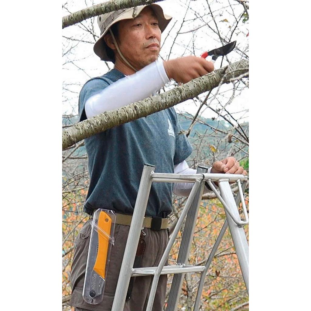 U-M Industry (Silky) Pruning Curve Saw Rubber Boy Curve Coarse 210mm Main Body 463-21 Folding Saw
