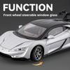 1:24 Yangwang U9 Model Car New Energy Super Car Diecast Alloy Simulation Collection Desktop Decoration Pull Back Kids Toy Gifts