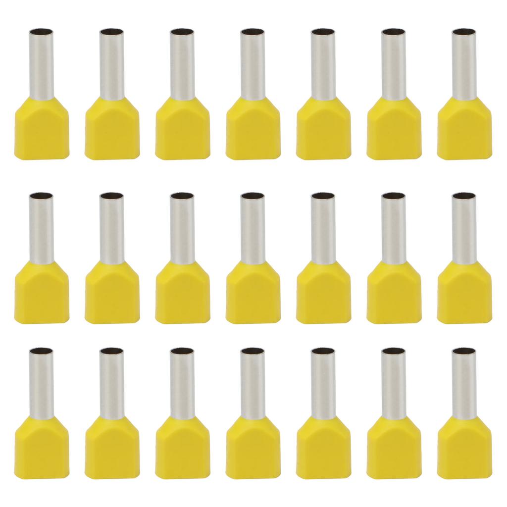 100 Stück Aderendhülsen Isolierte Crimp-Drahtklemmen-Set-Kit für Maschinenausrüstung TE4012