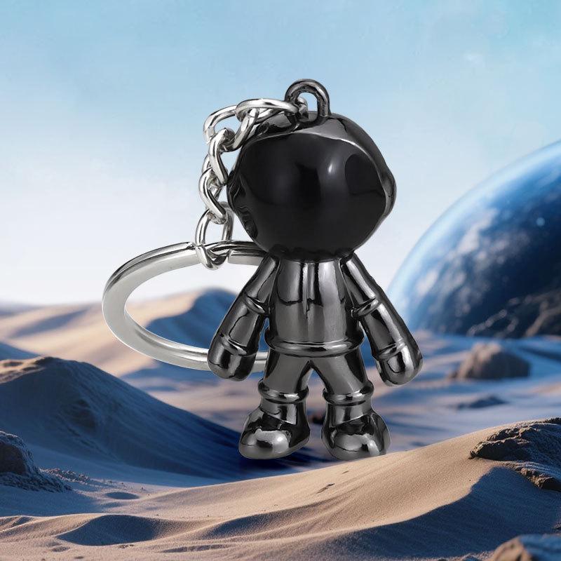 Custom Space Rabbit Astronaut Keychain Pendant