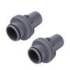 2PCS Pool Hose Adapter Fit for P6916 Good Sealing Plastic 1.5 Inch Pool Filter Pump Hose Adapter E