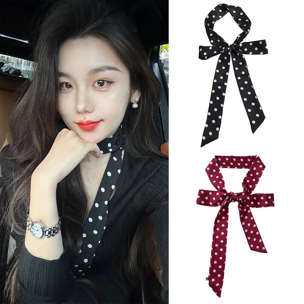 Flaring Variety Thin Scarf Women Print Neck Collar Scarves Sunscreen Scarf for Office, Casual Gatherings, and Vacations