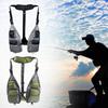 Fishing Vest Simple Breathable Mesh Multi-Pocket Waistcoat Summer Outdoor Fishing Equipment