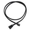 System 4 PIN Power Cables PWM Extension Cable Fan Extension Cable 3 Pin Cable for Computer Fan