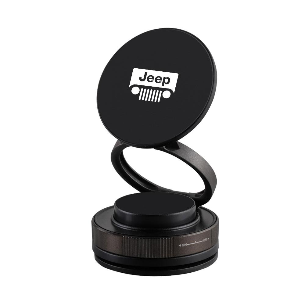 720° Rotation Foldable Magnetic Car Phone Holder Adjustable Dashboard Stand Air Vent Mount For Jeep Grand Cherokee JPB Gladiator ANP1