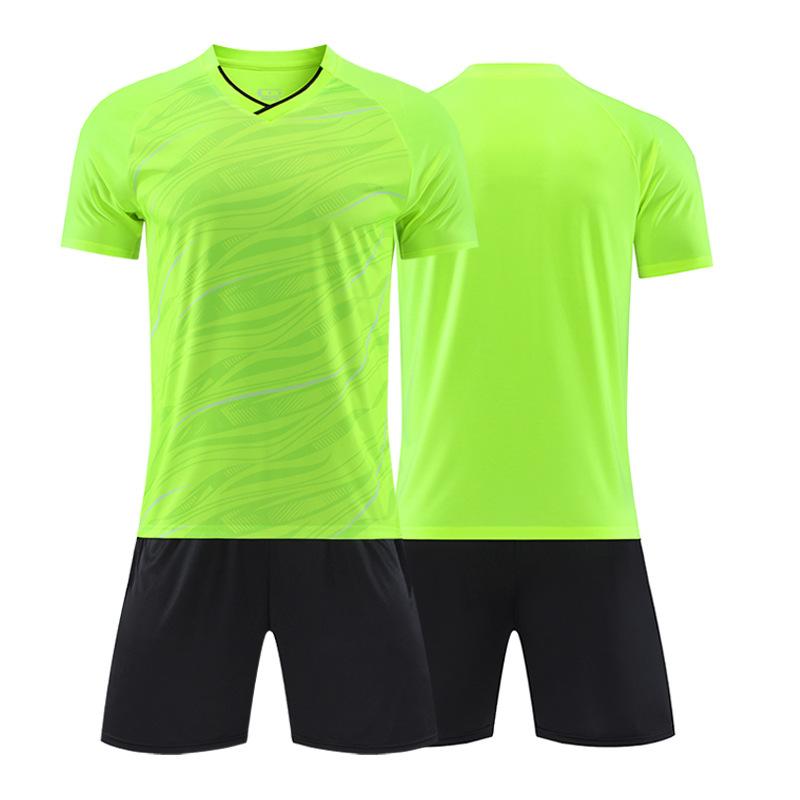 Football Jersey Set Men's Team Jersey Football Clothing Training Jersey Adult Children's Team Game Jersey Four Seasons