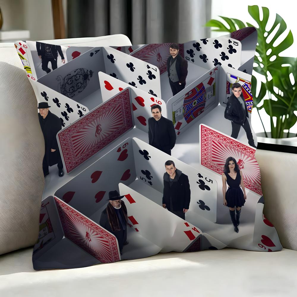 Movie Now You See Me Cushion Cover Cushion Cover Set 4Pcs 50X50 45X45 40X40 Pillowcase Decorative Sofa Home Decor