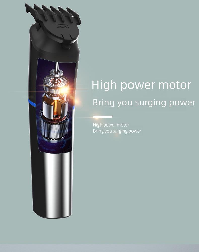 Neuer 6-in-1 Multifunktioneller Elektrischer Haarschneider & Trimmer zum Rasieren, Augenbrauen Trimmen und für Präzisions-Konturen