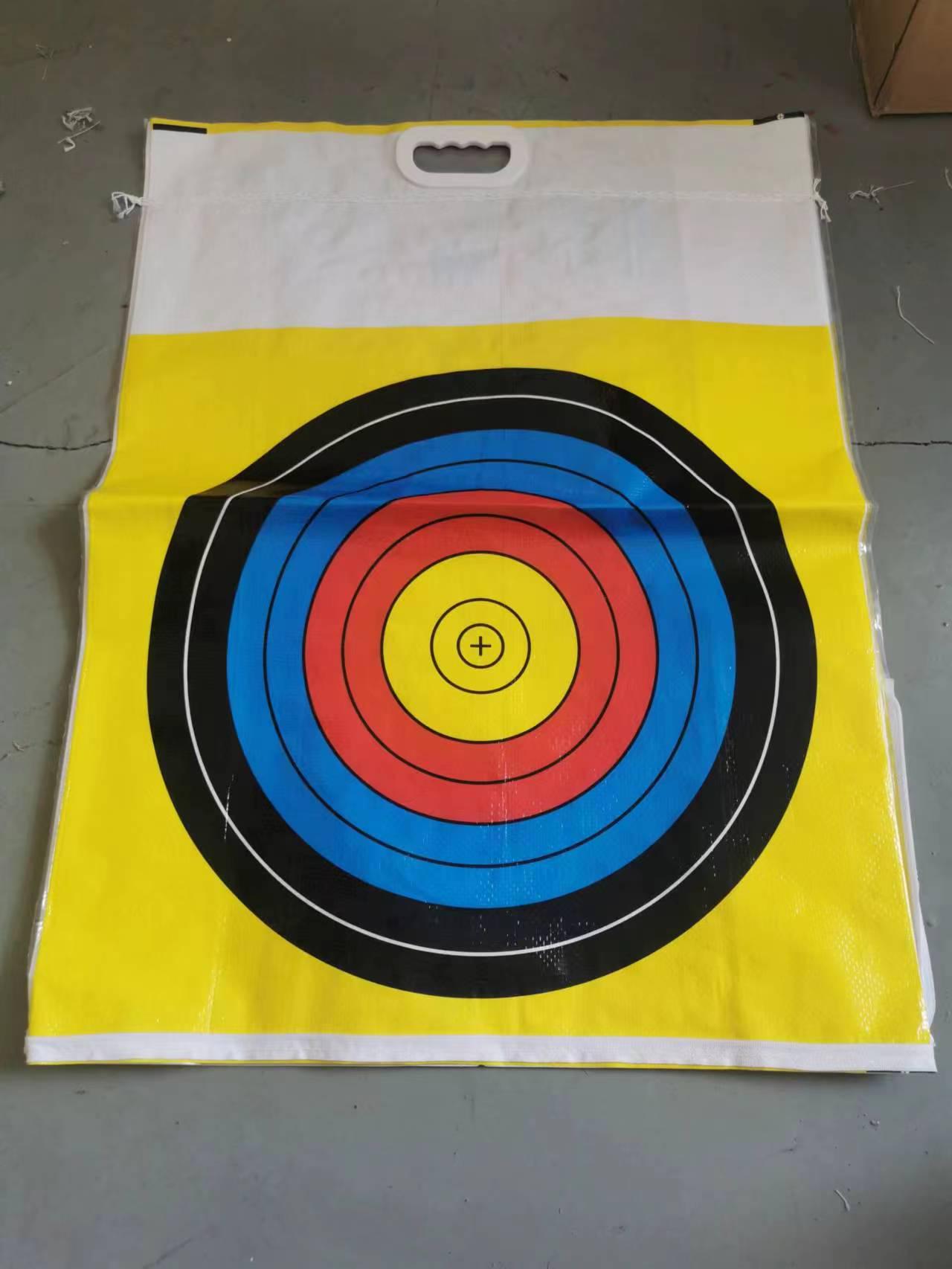 

Компактная ручная мишень для дартса для стрельбы из лука 20 см: Утолщенная переносная мишень для тренировок по стрельбе