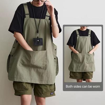 Convenient Solid Color Baking Cooking Aprons Sleeveless Antipollution Work Clothes Breathable Workwear Kitchen Accessories