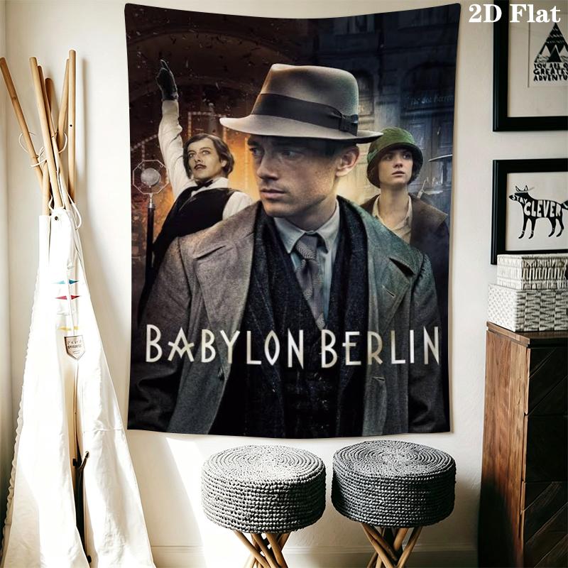 Arazzo Muro di Berlino Babylon Appeso Estetico alla Parete Coperta in Tessuto Stampato Arazzi Decorativi per Camera da Letto Soggiorno Arredamento Casa