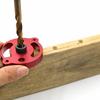 6/8/10mm Vertical Pocket Hole Jig Self Centering Dowelling Jig Hole Puncher Locator Drill Guide for Woodworking Carpentry Tools