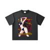 260 GSM Double Yarn 32 Count 100% Cotton One Piece V39 Boa Waifu Print Unisex Heavy Cotton T Shirt