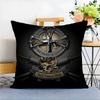 GUN SmithS W-WessonS Maple Design Cushion Cover Happy Autumn Harvest Decor Holiday Decorati Pillow Cover